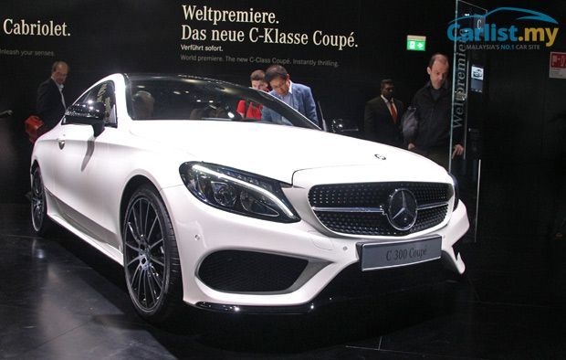 Frankfurt 15 Mercedes Benz C Class Coupe Makes Motor Show Debut Auto News Carlist My