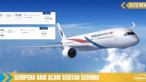 Malaysia Airlines Guna Bahan Api Sisa Minyak Masak – Diskaun Tiket 15%