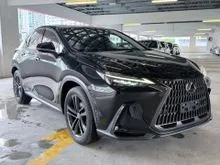 2023 Lexus NX250 VERSION L 4CAM HUD WHITE/BLACK LEATHER SEATS GRADE 4.5