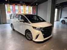 2024 Recond Toyota Alphard 2.5 Z MPV Side Step+Adv Park Low Millage Gred 5A - Free 8 Years Warranty SAG