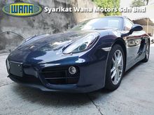 JPN SPEC BLUE 2013 Porsche Cayman 2.7 Coupe PDK BEIGE INTERIOR