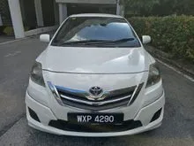 2012 Toyota Vios 1.5 J Sedan