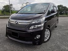 Toyota Vellfire 2.4(A) ONE VIP OWNER/LOW MILEAGE/1 YEAR WARRANTY
