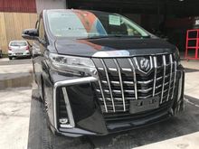 2020 TOYOTA ALPHARD 2.5 SC FULL SPEC JBL MODELISTA BODYKIT SUNROOF DIM BSM JAPAN SPEC UNREGS