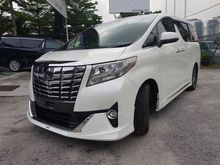 2015 Toyota Alphard 3.5 Executive Lounge BLACK INTERIOR MPV
