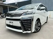 2020 Toyota Vellfire 2.5 Z G Edition MPV ZG**SUNROOF**DIM**BSM**APPLE ANDROID CAR PLAY**