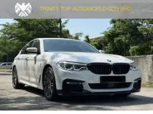 G30 FULL SERVICE RECORD MILEAGE 85K, SUNROOF HARMAN KARDON POWER BOOT BROWN SEAT 2017 BMW 530i 2.0 M Sport Sedan SELLING WITH WARRANTY