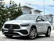 Recon 2021 Mercedes Benz GLA45S 4 Matic + 2.0 AMG SUV Unregistered READY UNIT WELCOME VIEW