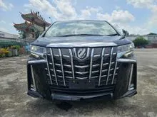 2021 Toyota Alphard 2.5 G S C Package MPV ORI KM
