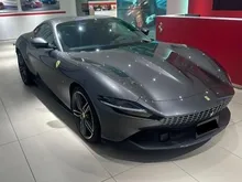 Recon Incoming Stock 2023 Ferrari Roma 3.9T V8 Sport Coupe Dark Grey Grade 6A Super Low Mileage Rare Color