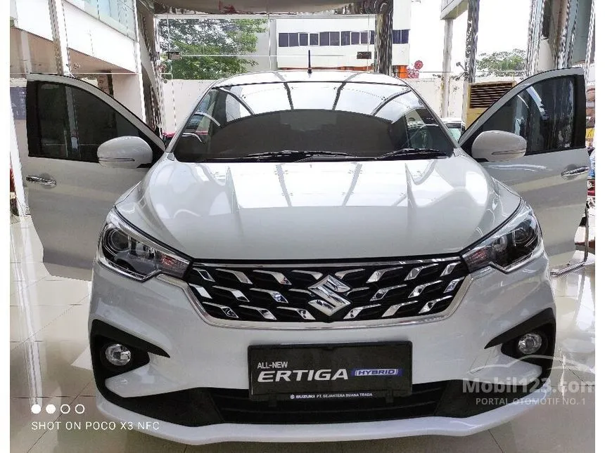 Jual Mobil Suzuki Ertiga 2024 GX Hybrid 1.5 di Banten Automatic MPV Putih Rp 221.600.000