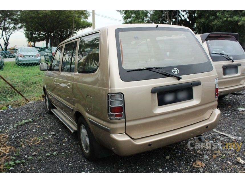 Toyota Unser 2002 GLi 1.8 in Selangor Automatic MPV Brown for RM 16,800 ...