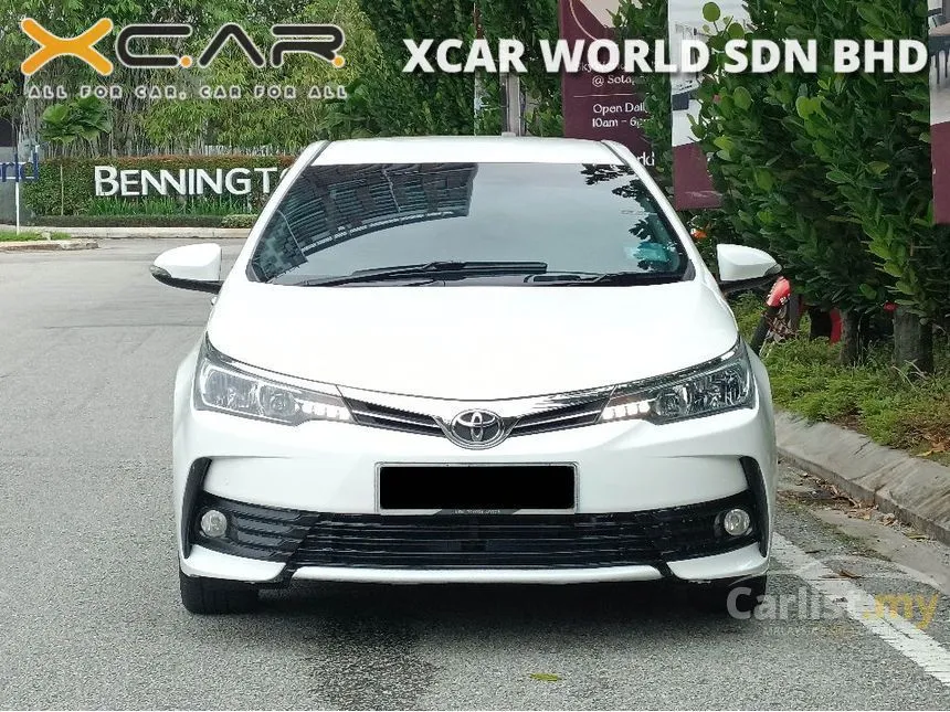 2018 Toyota Corolla Altis E Sedan