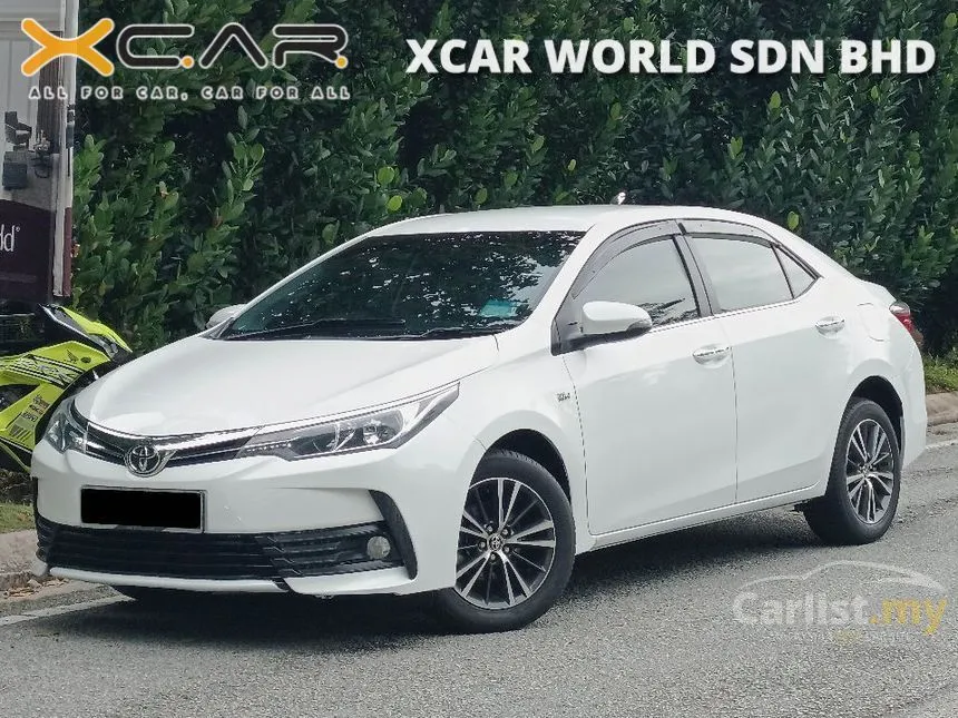 2018 Toyota Corolla Altis E Sedan