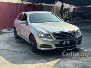 2011 Mercedes-Benz E200 1.8 CGI Sedan