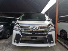 2017 Toyota Vellfire 2.5 ZG MPV