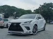 Recon 2019 Lexus NX300 2.0 F Sport SUV 5A LIMITED VERSION PANORAMIC 4CAM BODYKIT BSM DIM