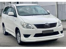 2013 Toyota Innova 2.0 E MPV