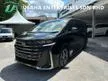 Recon 2023 TOYOTA VELLFIRE Z PREMIER 2.4 TURBO**GRADE 5 AA**MILEAGE ONLY 500KM**BROWN LEATHER SEAT**SUNROOF**360 CAMERAS**MEMORY SEAT**POWER BOOT**HUD**BSM