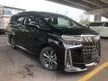 Recon 2021 Toyota Alphard 2.5 Type Gold Edition (Excellent Grade) 3LED Headlamp Sunroof Alcantara Leather Seats DIM BSM Unregistered