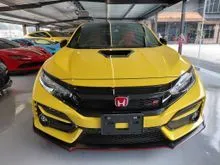 2021 Honda Civic 2.0 Type R Hatchback Limited Edition FK8 Yellow