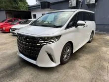 2023 Toyota Alphard 2.5 Z SPEC SUNROOF SIDESTEP BSM 360CAMERA ROOF MONITOR GRADE 5/A UNREGS