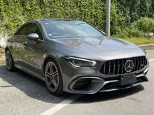 7665KM 5A RECARO SEAT BURMESTER 2022 Mercedes-Benz AMG CLA45 2.0 S 4MATIC+ PANROOF FULL SPEC Coupe