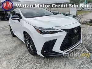 2022 Lexus NX 350 2.4 F Sport Panoramic Roof Full Bodykit Sport Exhaust HUD BSM 12,000km 4.5A ( Promotion Free Tinted & Caoting )