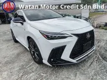 2022 Lexus NX 350 2.4 F Sport Panoramic Roof Full Bodykit Sport Exhaust HUD BSM 12,000km 4.5A ( Promotion Free Tinted & Caoting )