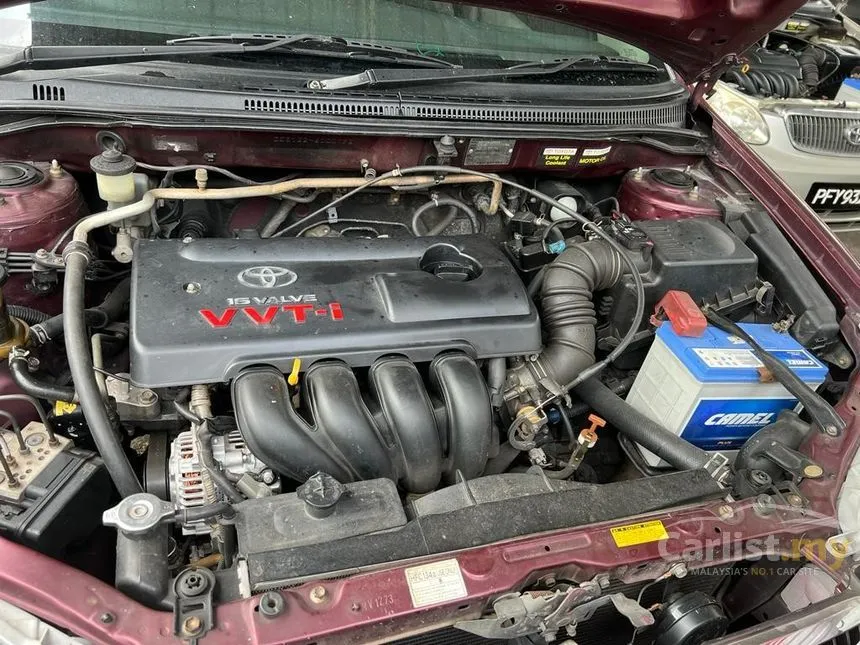 2001 Toyota Corolla Altis G Sedan