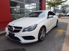 2014 Mercedes-Benz E250 2.0 AMG Coupe Red Leather Seat 4 Cam Radar Safety PKG
