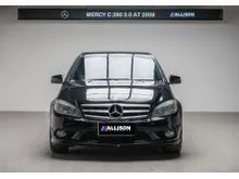 2009 Mercedes-Benz C280 3.0 Sedan AT Hitam