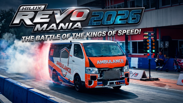 “Hilux Revo Racing Mania 2026” สุราษฎร์ธานี 
