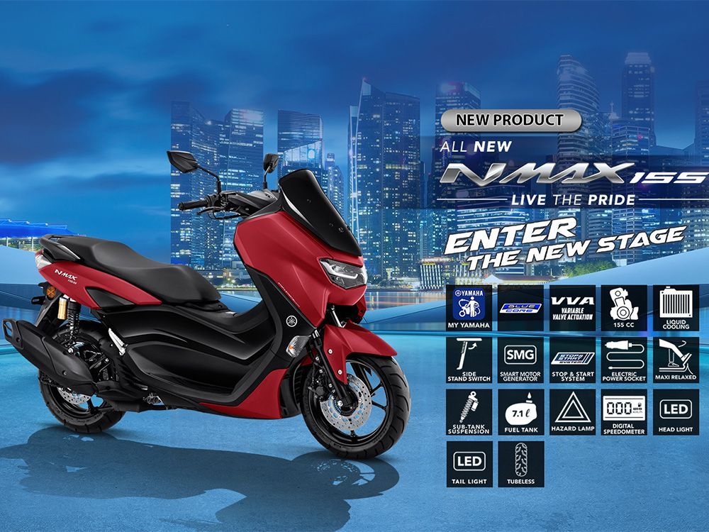 All-new Yamaha Nmax Buatan Pulo Gadung Dijual di Filipina Awal 2021