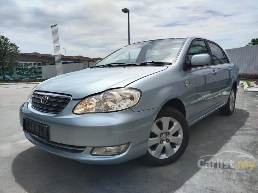 Altis 2004 Used 2004 Toyota Corolla Altis 1.6 E Sedan - NICE CONDITION - LOW ...