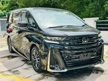 2025 Toyota Vellfire 2.4 Z Premier Recon MPV JBL SOUND SYSTEM SUNROOF HUD DIM BSM 360 CAMERA AUTO PARKING TOYOTA SAFETY SENS