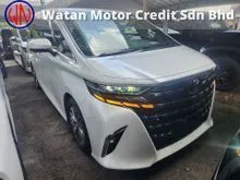 2024 Toyota Alphard Z Full Spec (Grade 5A) Dual Sun Roof Head Up Display HUD Auto Side Step 360 Camera Auto Parking DIM BSM Year 2024 Genuine Report