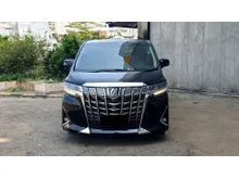 2022 Toyota Alphard 2.5 G MPV hitam km 37 ribuan pajak panjang