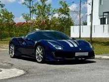 2020 Ferrari 488 3.9 Pista Carbon Lips , Vent Diffuser , Carbon Interior