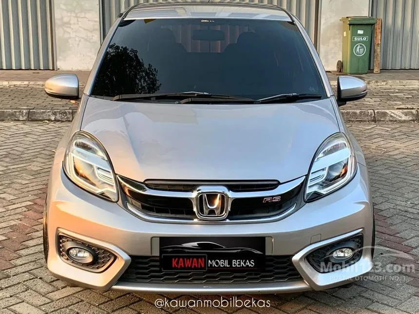 Jual Mobil Honda Brio 2016 RS 1.2 di Jawa Barat Automatic Hatchback Silver Rp 117.000.000
