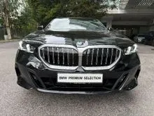 2025 BMW 520i 2.0 M Sport Sedan**QUILL AUTOMOBILES ** Under Warranty, Free Service, 1200km ++, Good Condition