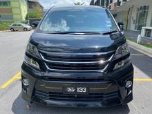 Toyota Vellfire 2.4 Z G Edition MPV MOONROOF LEATHER SEAT LIMITED UNIT FACELIFT