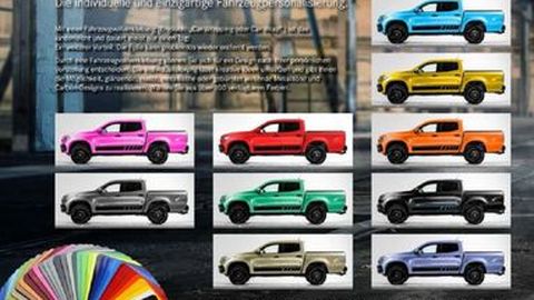 ชอบสีไหนก็เลือกเลย 100 สีให้เลือกจาก X² Package สำหรับรถกระบะ Mercedes-Benz X-Class