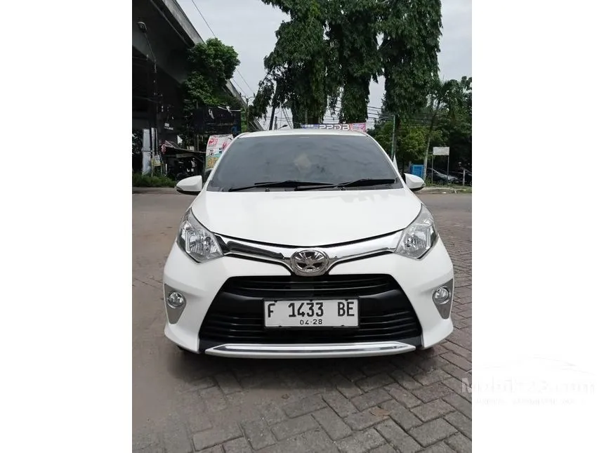 Jual Mobil Toyota Calya 2018 G 1.2 di Jawa Barat Automatic MPV Putih Rp 125.000.000
