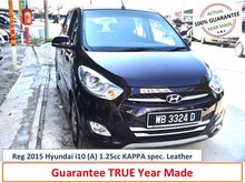 REG 2015 Hyundai i10 1.2(A) Kappa Leather
