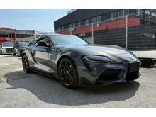 2023 Toyota GR Supra 3.0 RZ Coupe * TRD Full Exhaust System*15k Km Mileage*JBL*HUD*BSM*TWO TONE INTERIOR*3 UNIT READY STOCK,GREY,WHITE,ORANGE COLOR