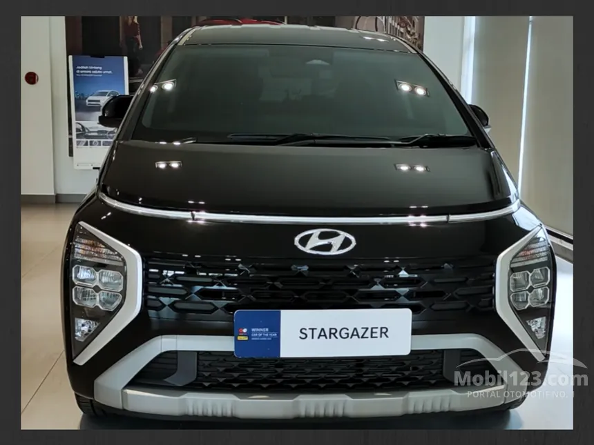 Jual Mobil Hyundai Stargazer 2024 Prime 1.5 di DKI Jakarta Automatic Wagon Hitam Rp 288.800.000