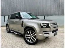2023 Land Rover Defender 2.0 110 P300 XS SUV MERIDIAN SOUND AIRCON SEATS MEMORY SEATS SIDE STEP DIM GRADE 5A 12K+KM JAPAN UNREG