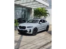 2023 BMW X4 2.0 xDrive30i M Sport SUV Grey Metallic on Red Odo 34 Rb (TERMURAH)