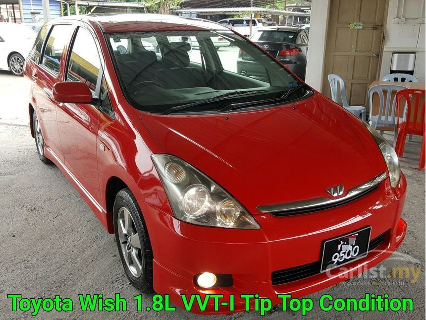 Toyota Wish 2005 1 8 在 State Auto自动挡mpv Red 于 价格 3674305 Carlist My